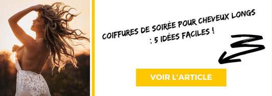 Idées de coiffure de soirée pour cheveux longs