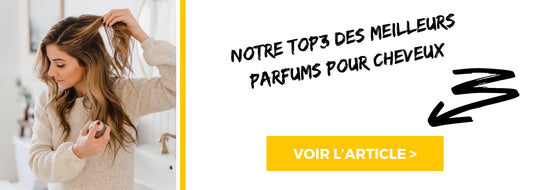 top 3 parfums cheveux femme