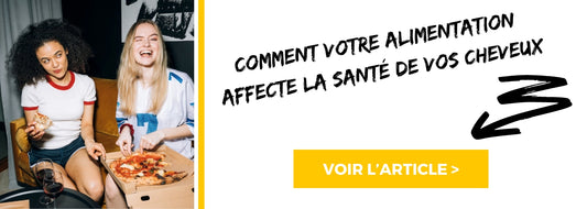 comment l'alimentation affecte la santé des cheveux