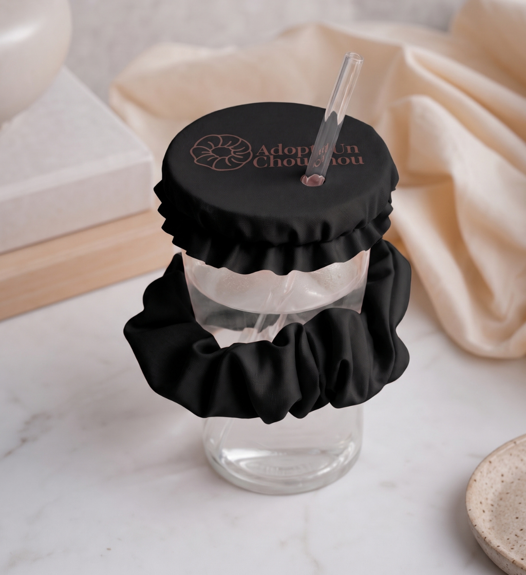 Chouchou de Protection avec Couvre-Verre Intégré