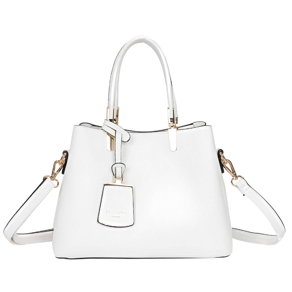 Sac à Main Fourre-Tout Bandoulière L'Échappée Blanc
