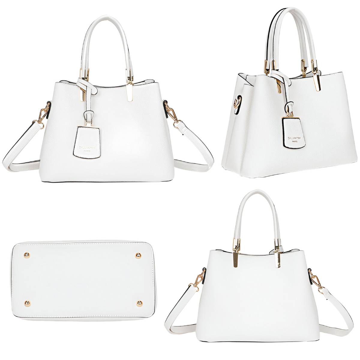 Sac à Main Fourre-Tout Bandoulière L'Échappée Blanc