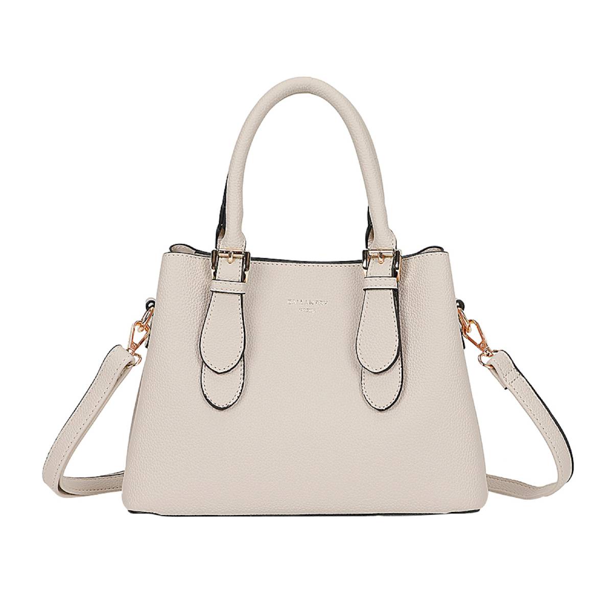 Sac à Main Fourre-Tout à Bandoulière Sydney Beige