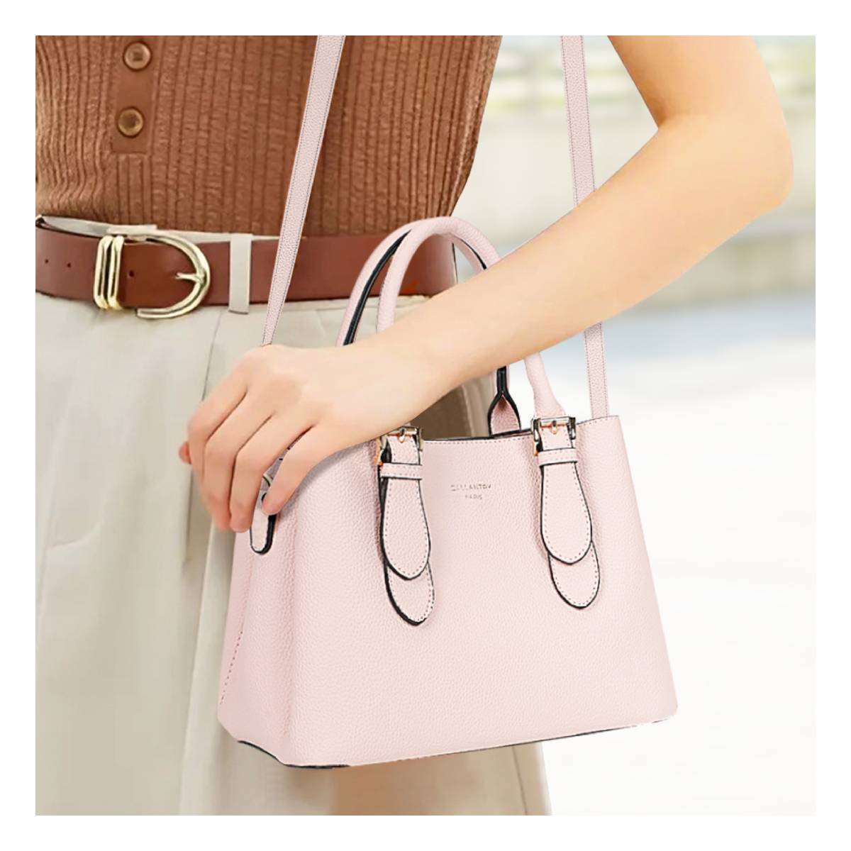 Sac à Main Fourre-Tout à Bandoulière Sydney Rose