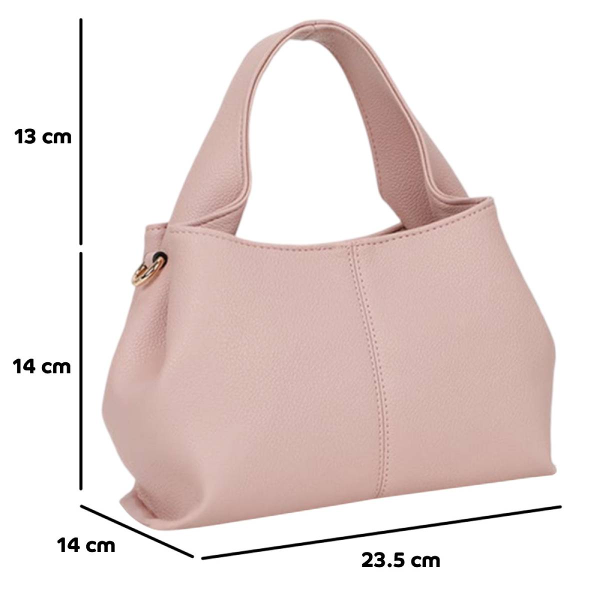 Sac Origami Fourre-Tout à Bandoulière L'Allure Rose