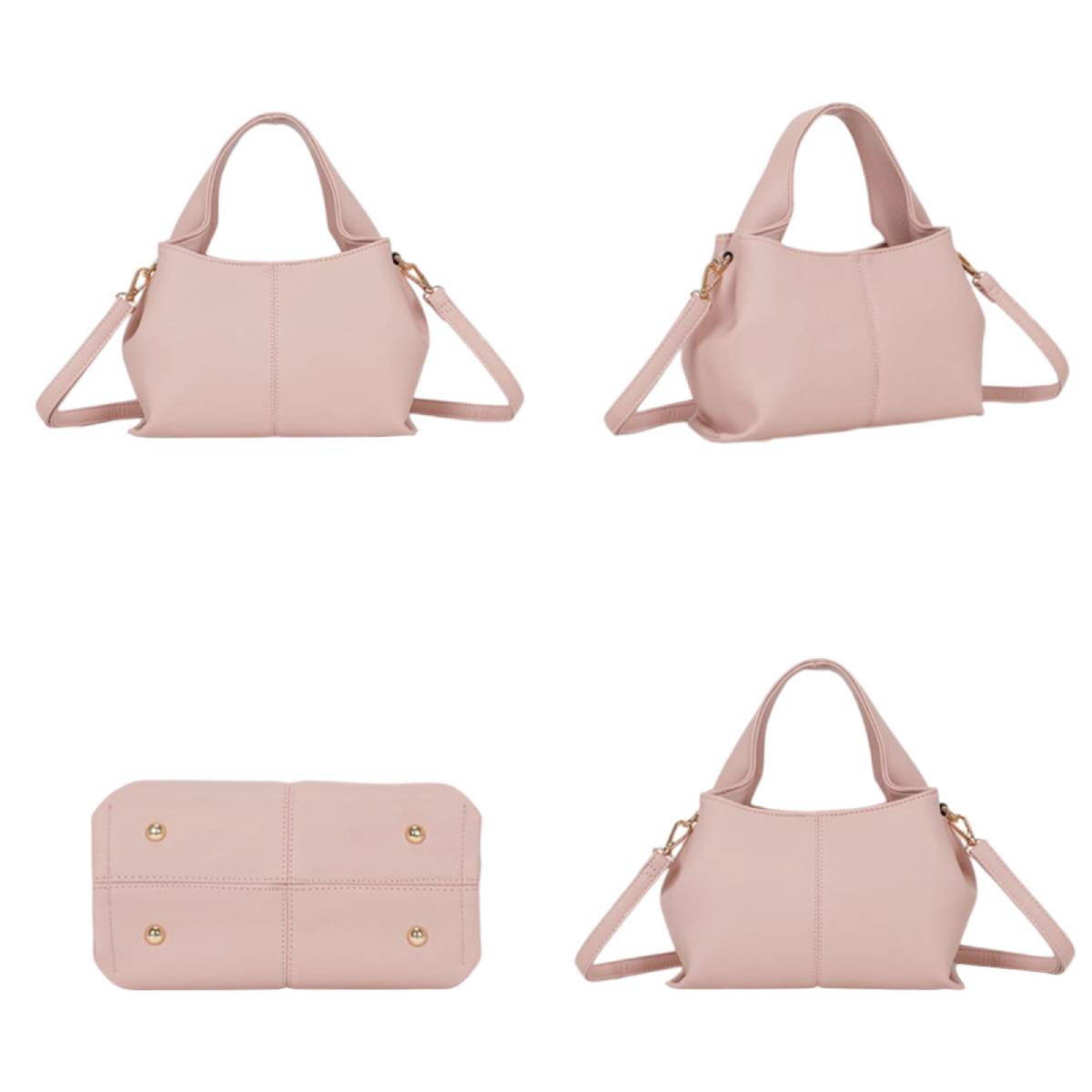 Sac Origami Fourre-Tout à Bandoulière L'Allure Rose