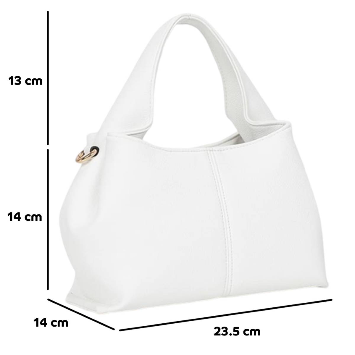Sac Origami Fourre-Tout à Bandoulière L'Allure Blanc