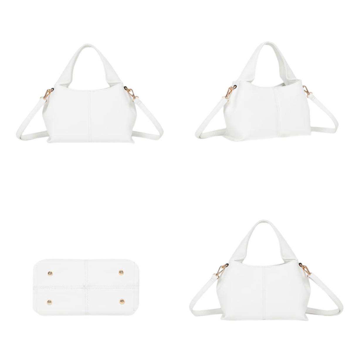 Sac Origami Fourre-Tout à Bandoulière L'Allure Blanc