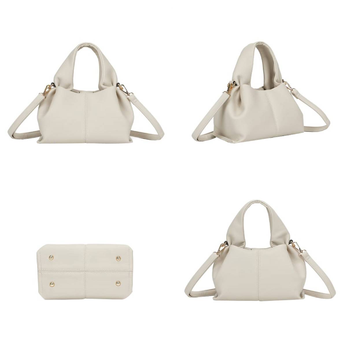 Sac Origami Fourre-Tout à Bandoulière La Nuance Beige