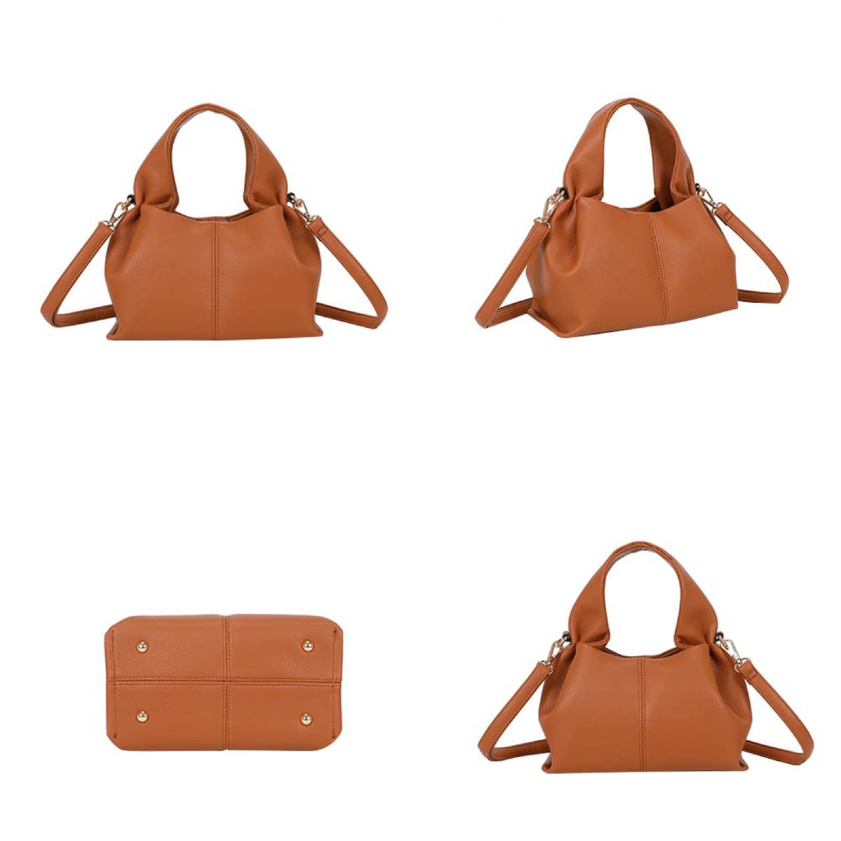 Sac Origami Fourre-Tout à Bandoulière La Nuance Camel