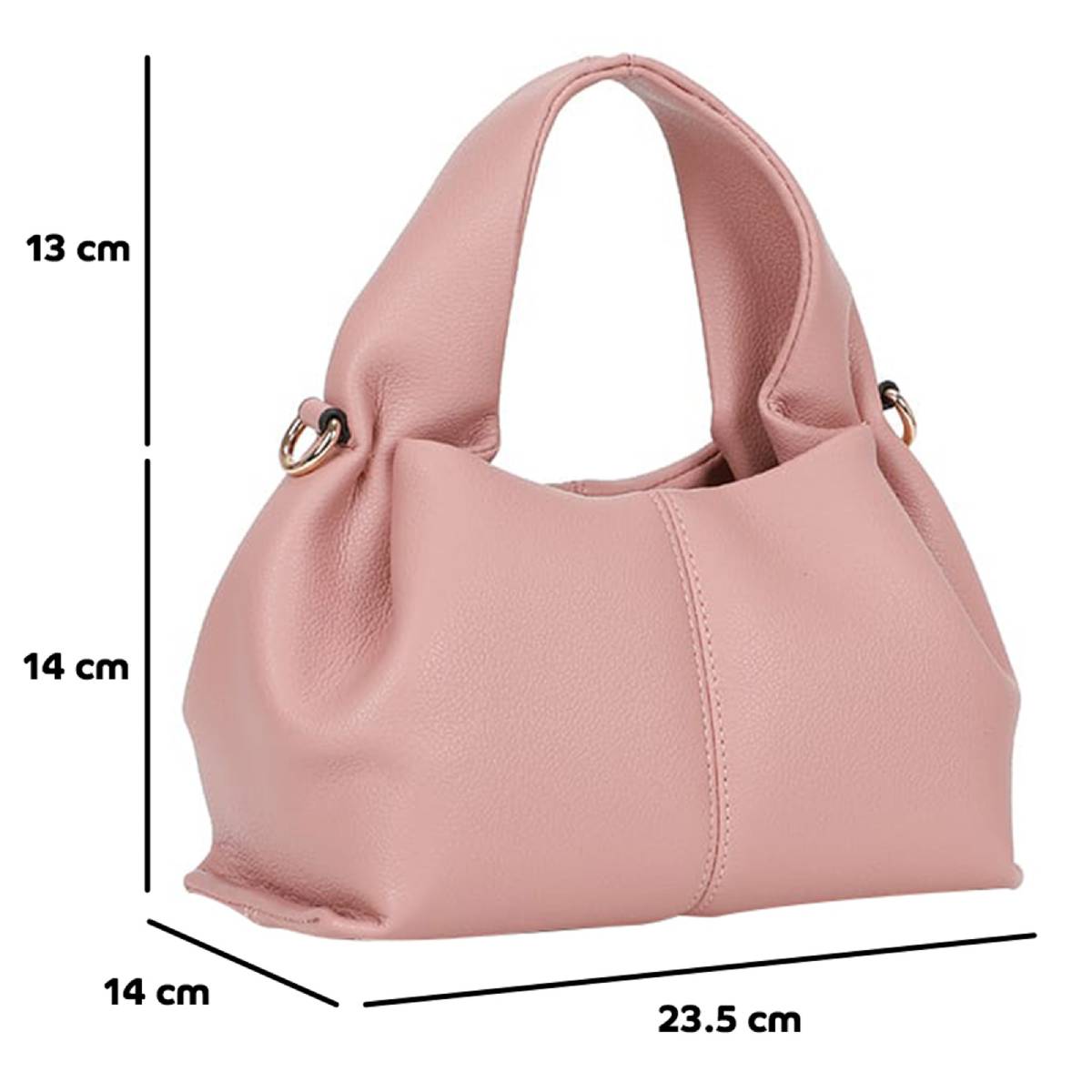 Sac Origami Fourre-Tout à Bandoulière La Nuance Rose