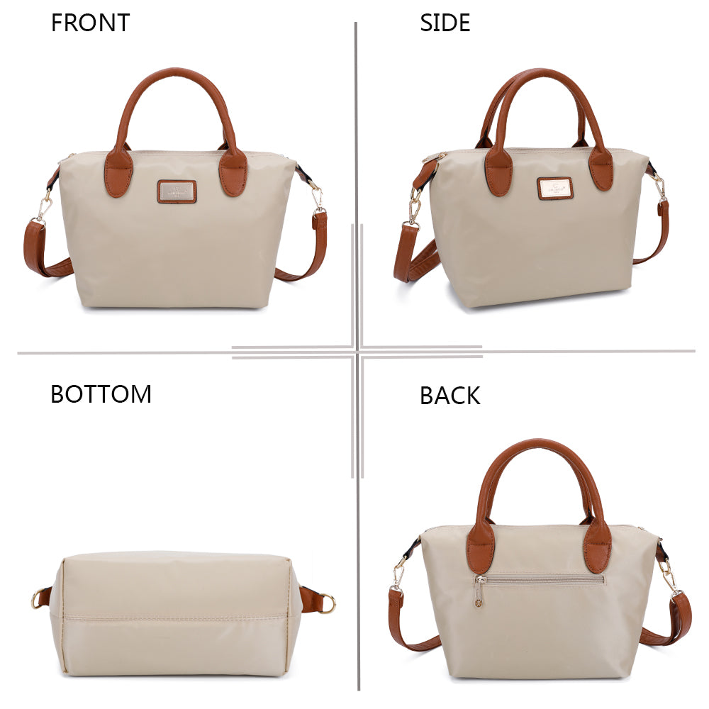 Sac à Main Shopper Mini avec Bandoulière Flanéria Beige
