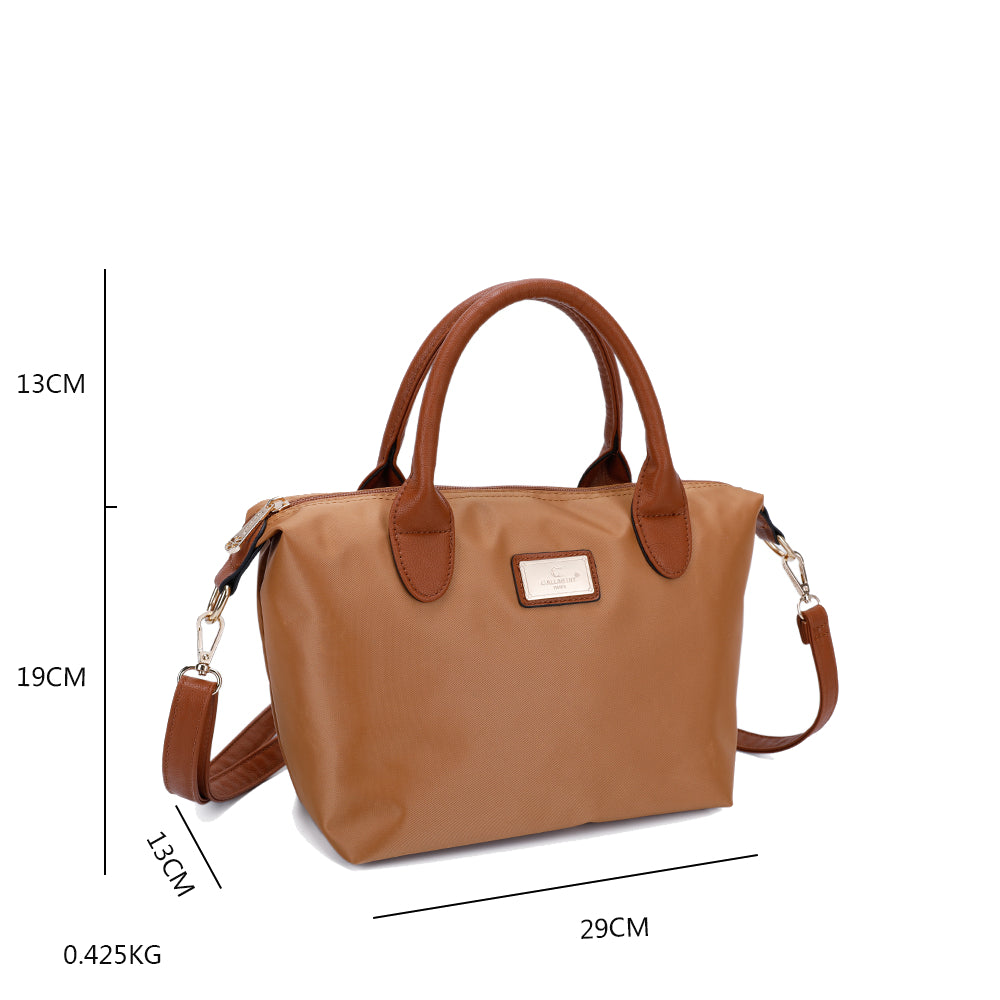 Sac à Main Shopper Mini avec Bandoulière Flanéria Doré