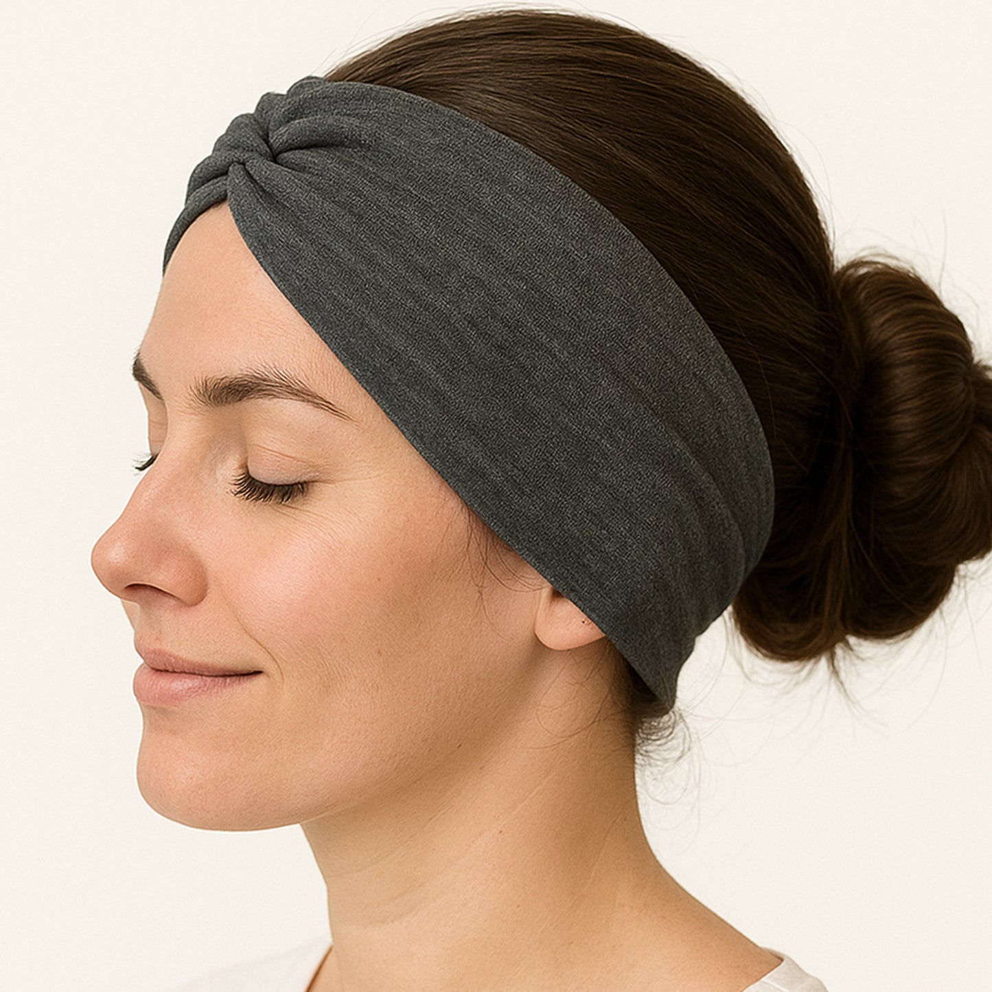 Bandeau Croisé Casual Gris