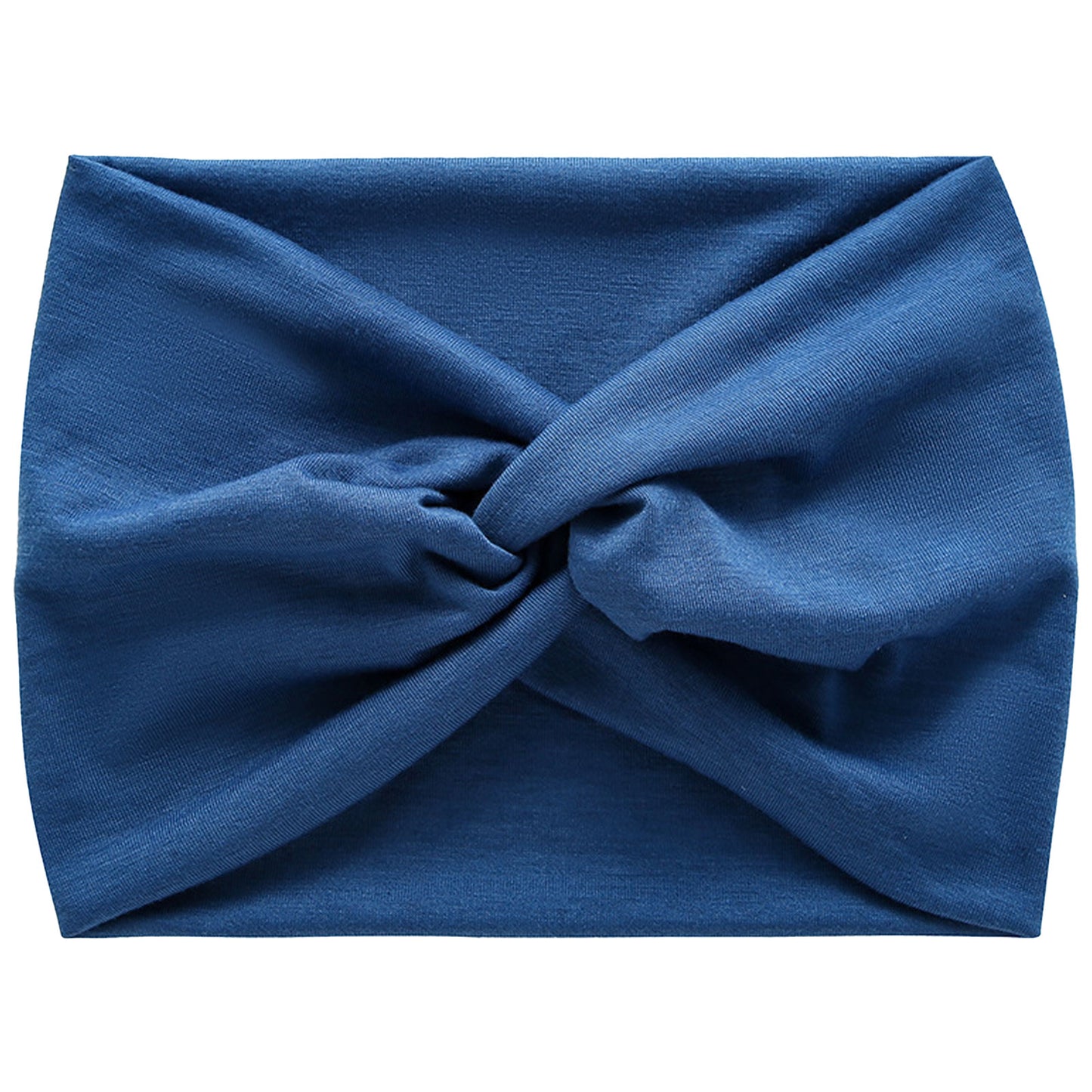 Bandeau Croisé Casual Bleu - Collection Ava-Lynn