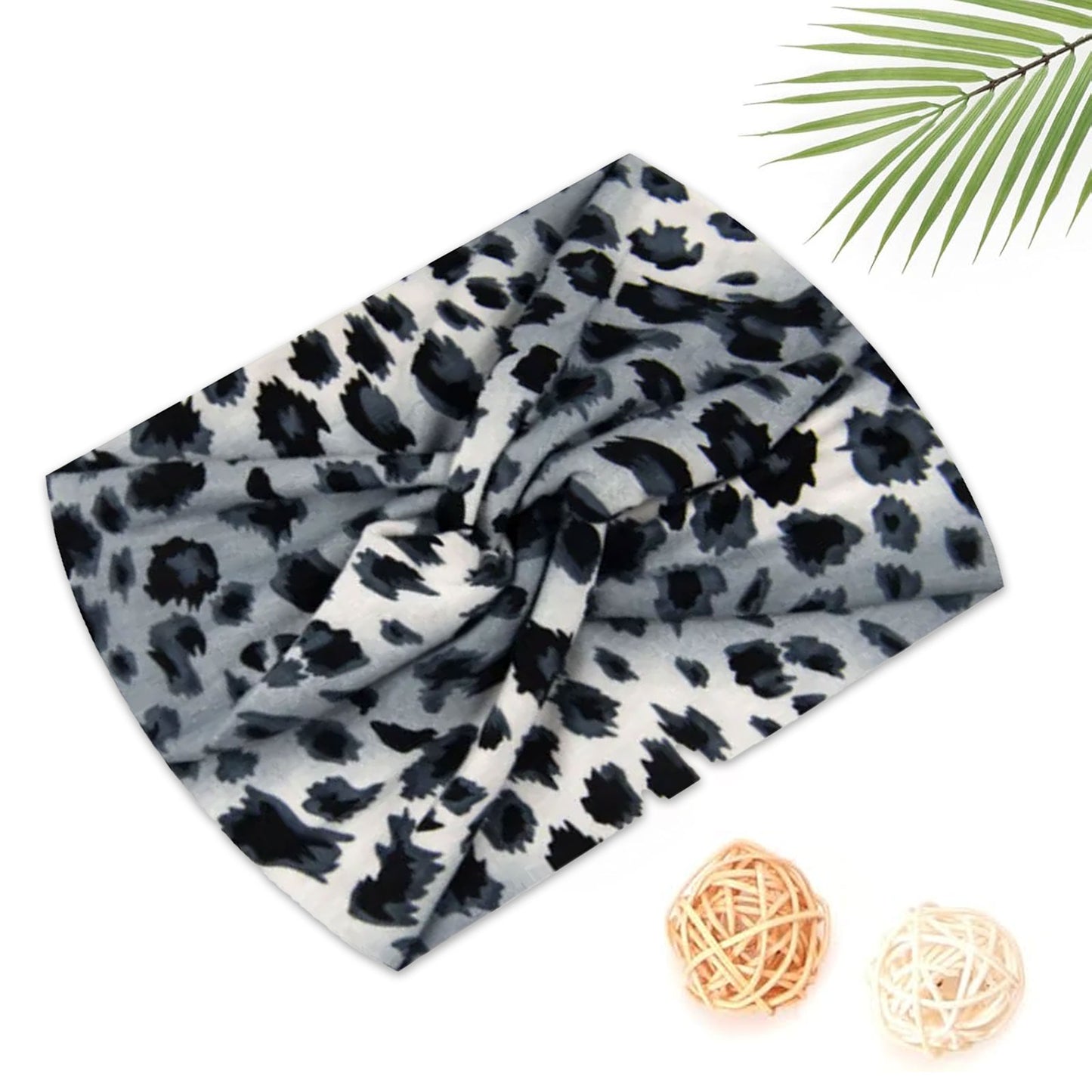 Bandeau Croisé Imprimé Léopard - Collection Cléo