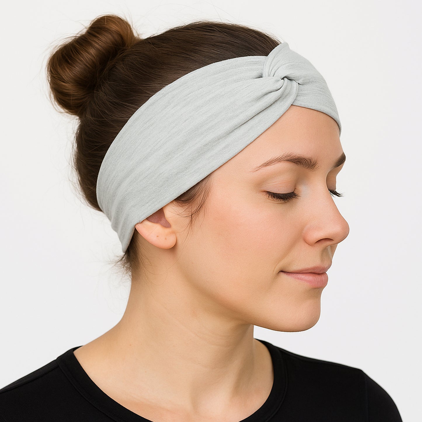 Bandeau Croisé Casual Blanc