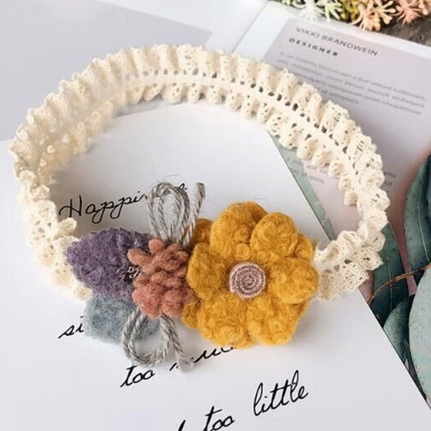 Bandeau pour Princesses en Dentelle - Collection Nellie