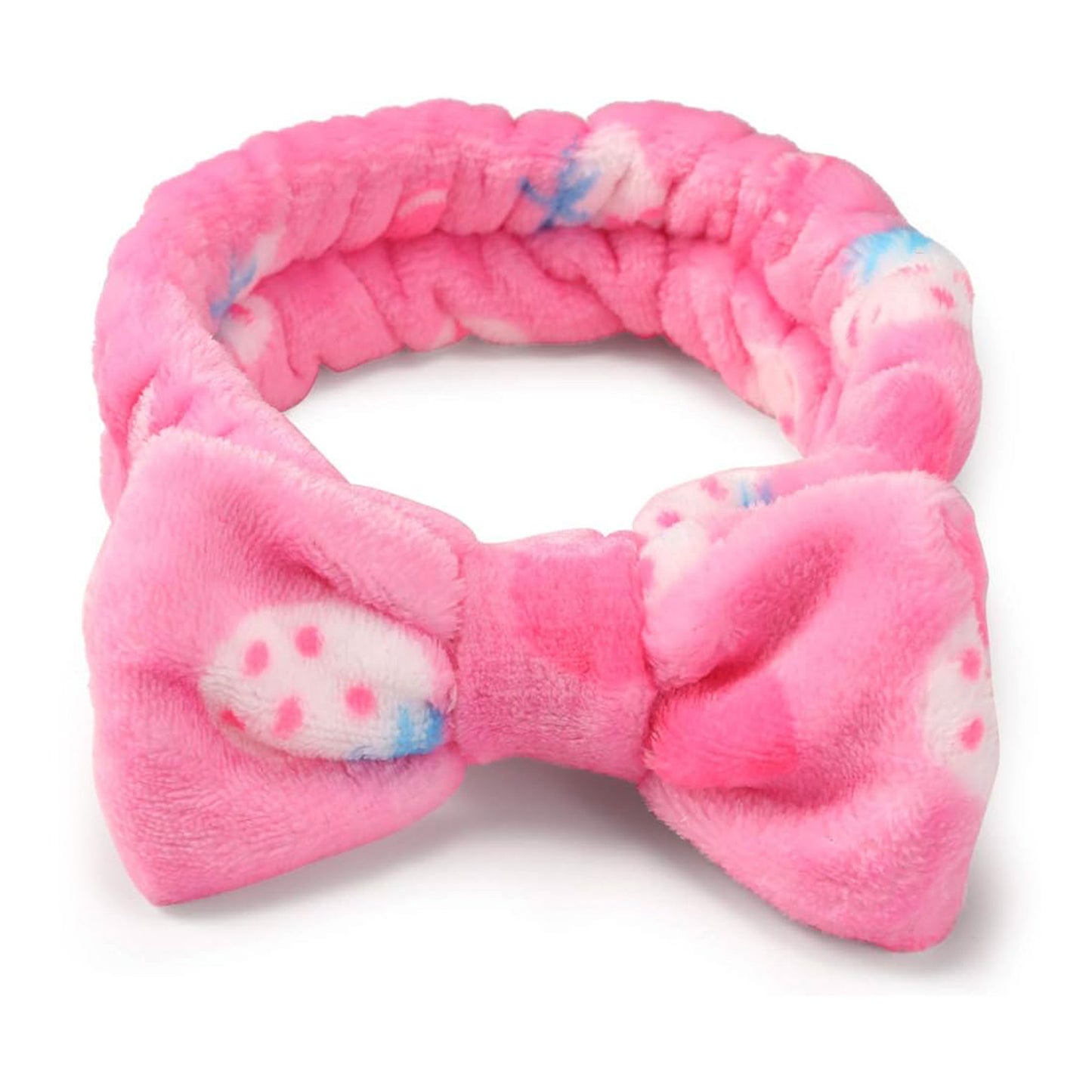 Bandeau Spa en Polaire Fraise - Collection Sweet Berry