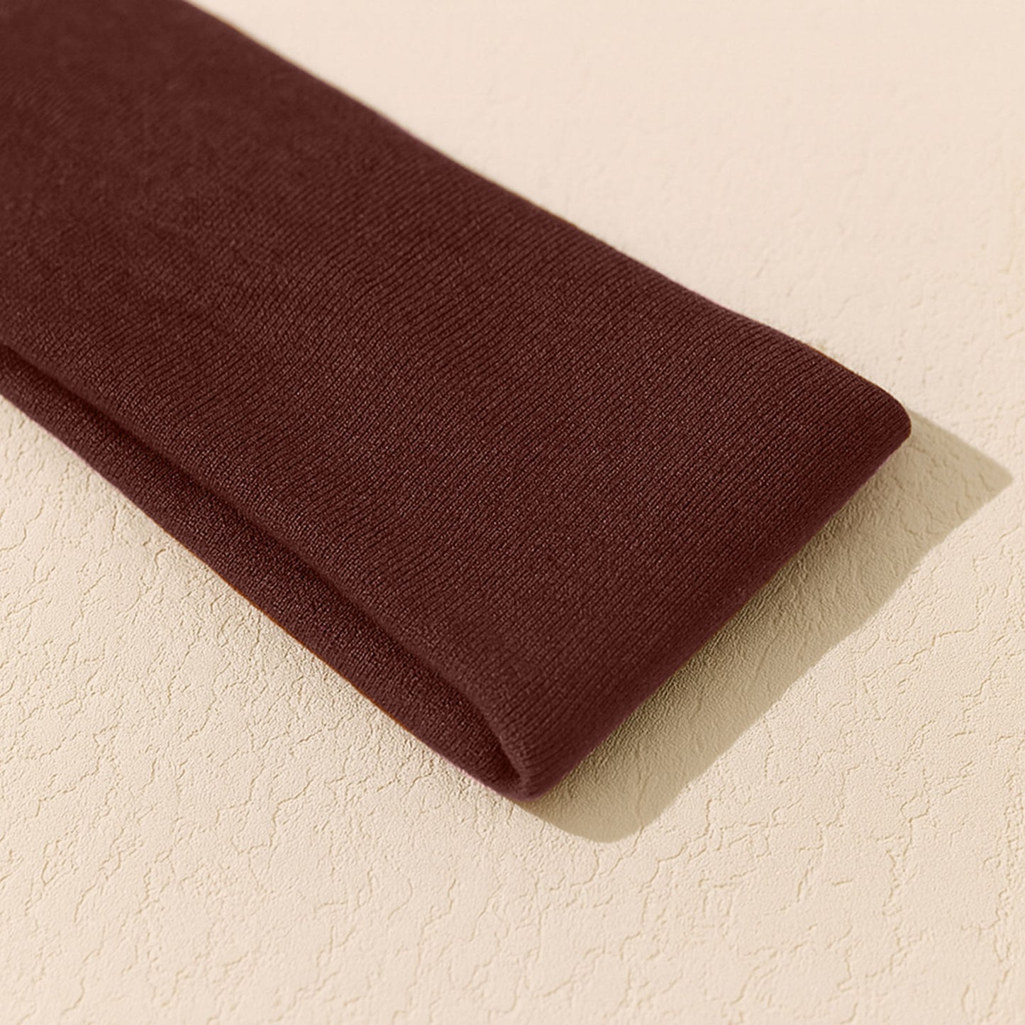 Bandeau Large Epic Bliss en Coton Marron