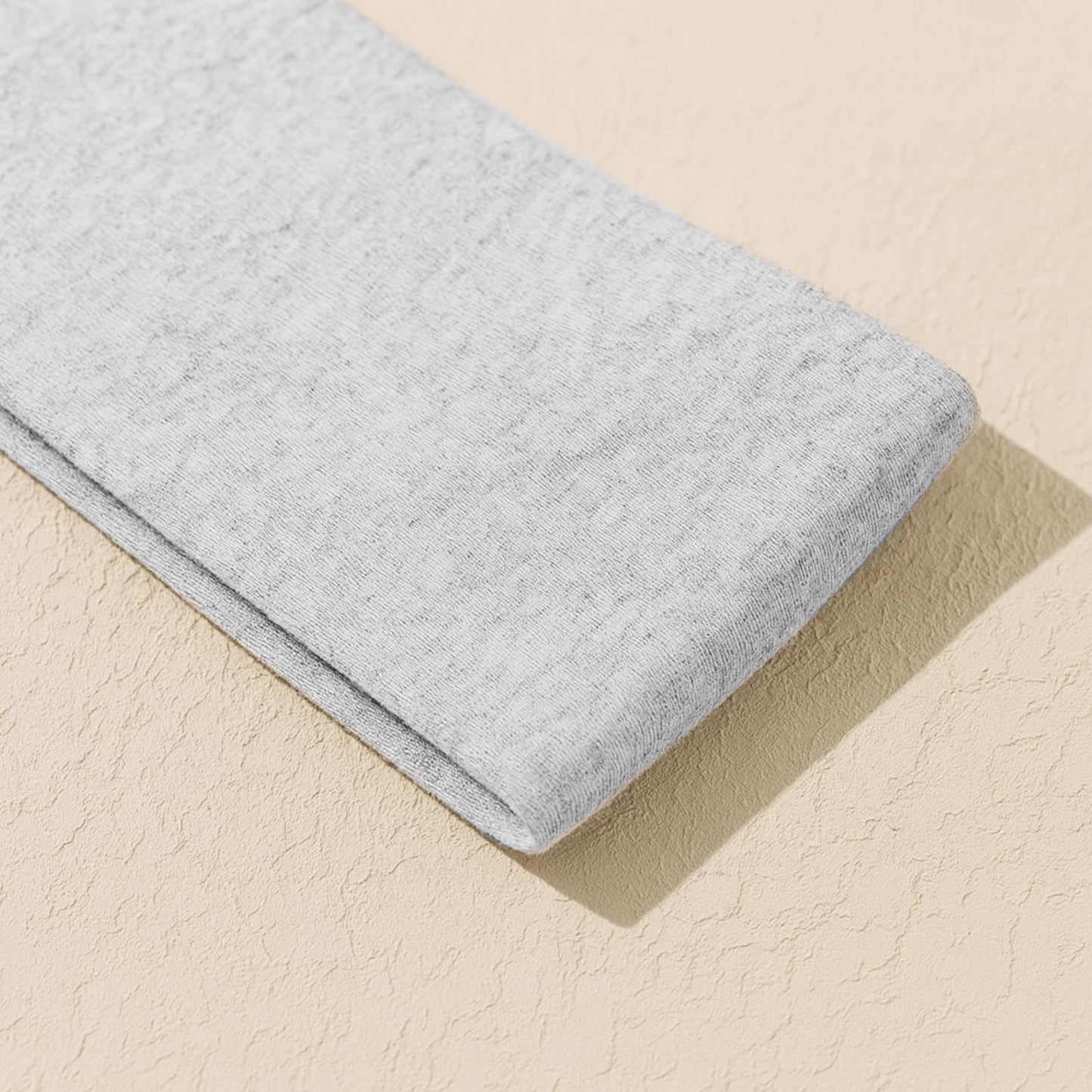 Bandeau Large Epic Bliss en Coton Gris Clair