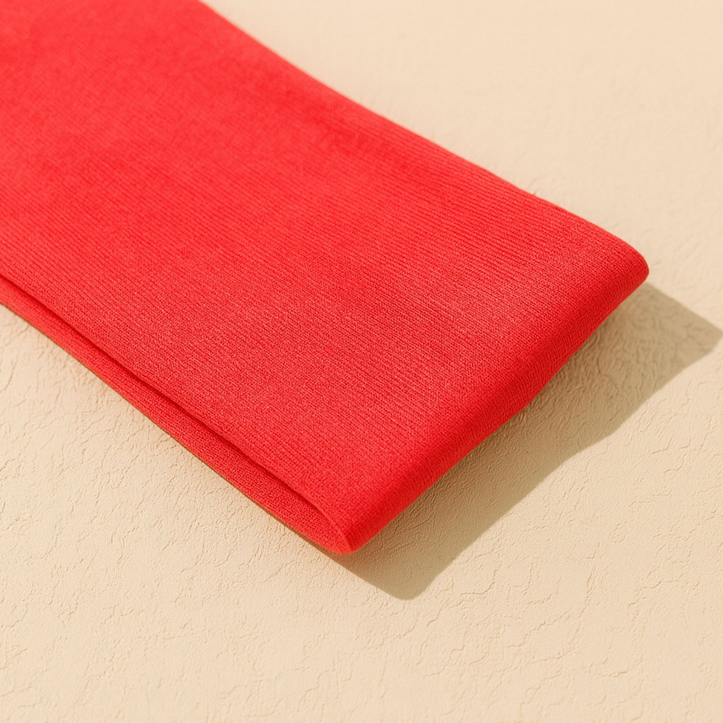 Bandeau Large Epic Bliss en Coton Rouge