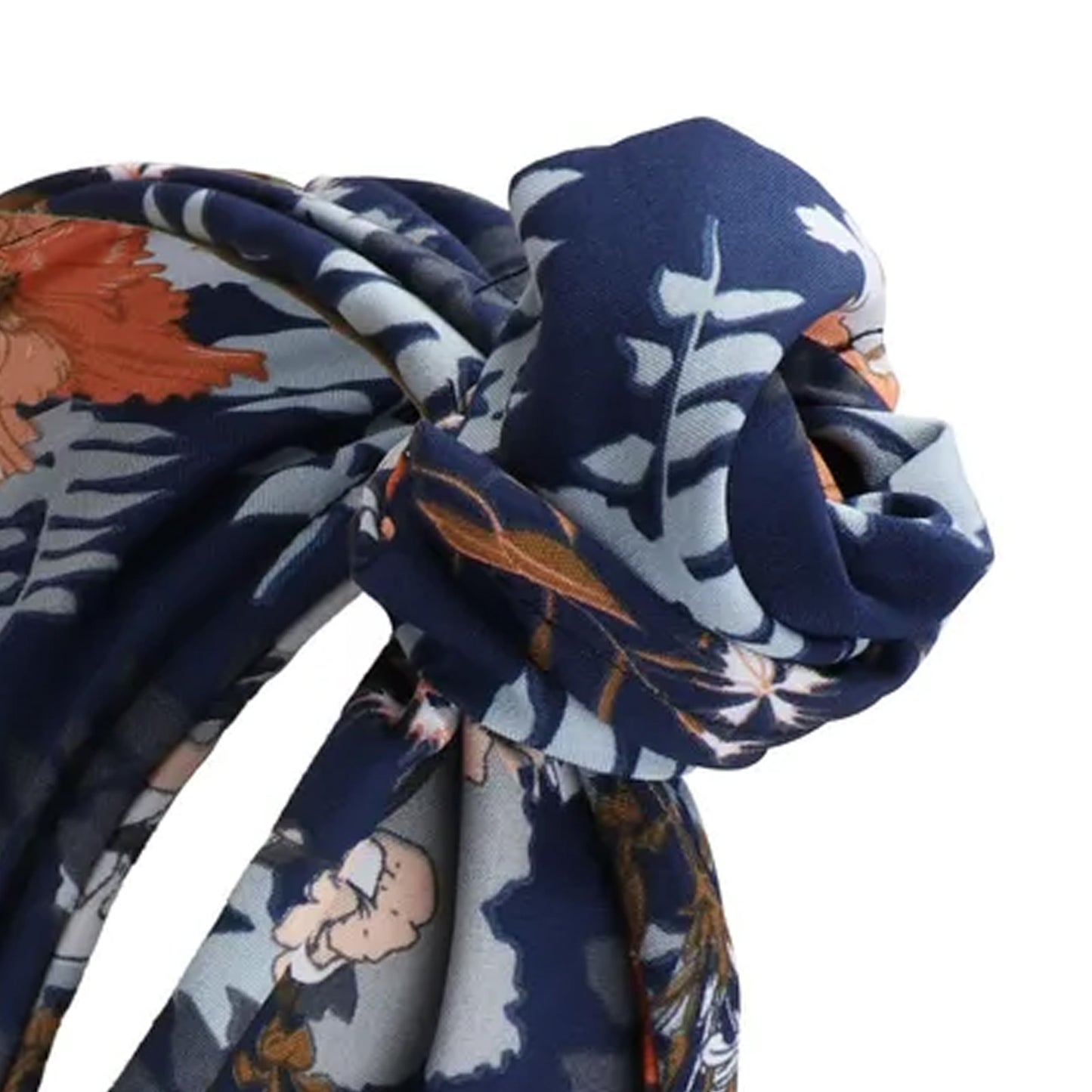 Bandeau Style Turban Fleuri