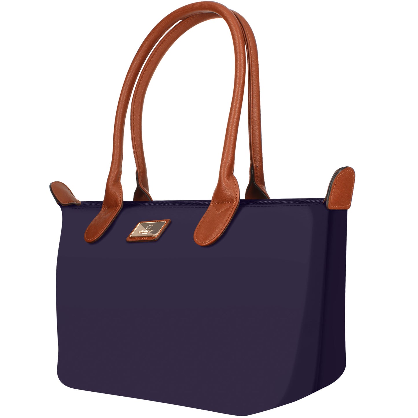 Sac à Main Shopper Maxi en Tissu Lisse Flanéria Rose Champagne