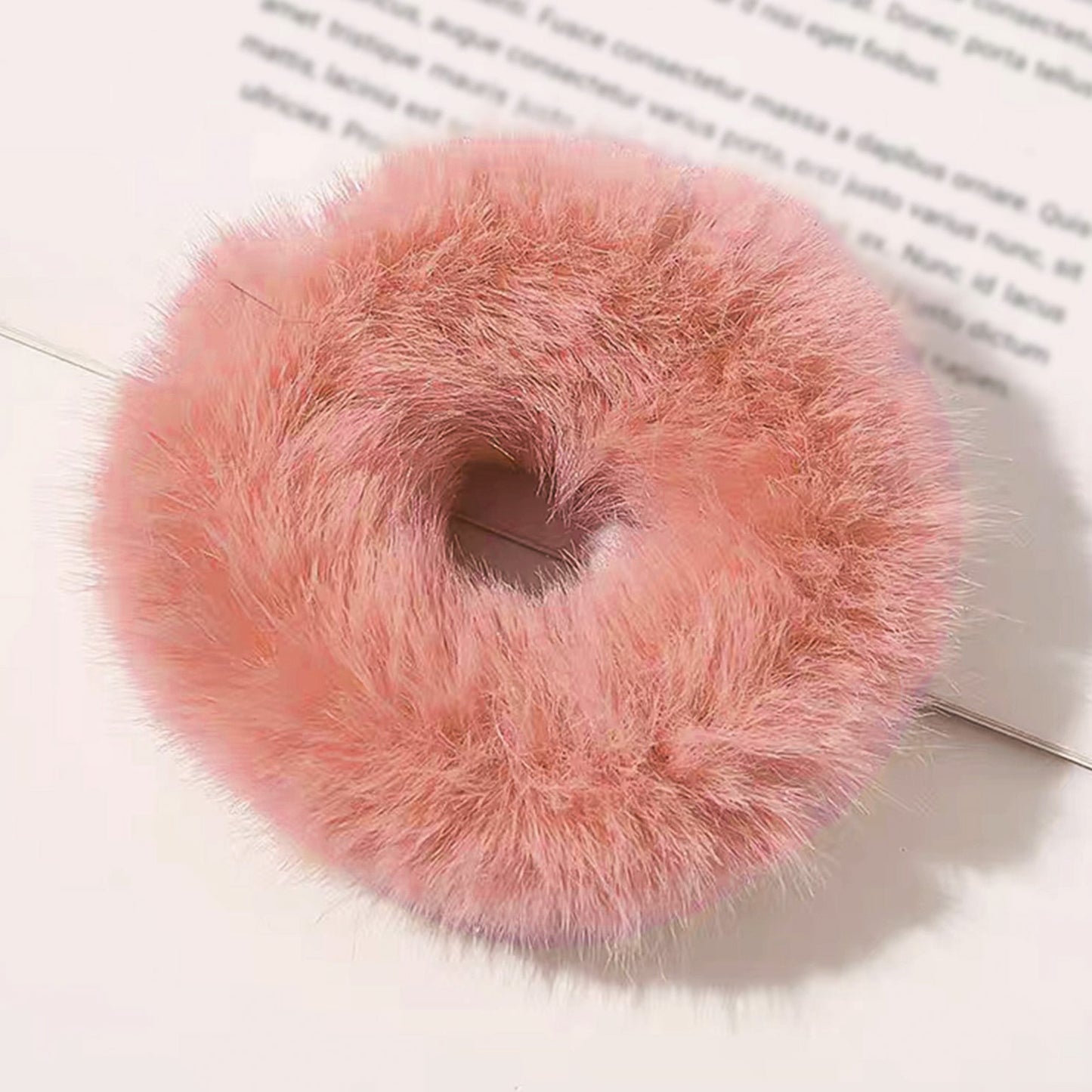 Chouchou Effet Fourrure Fluffy - Collection Clémentine