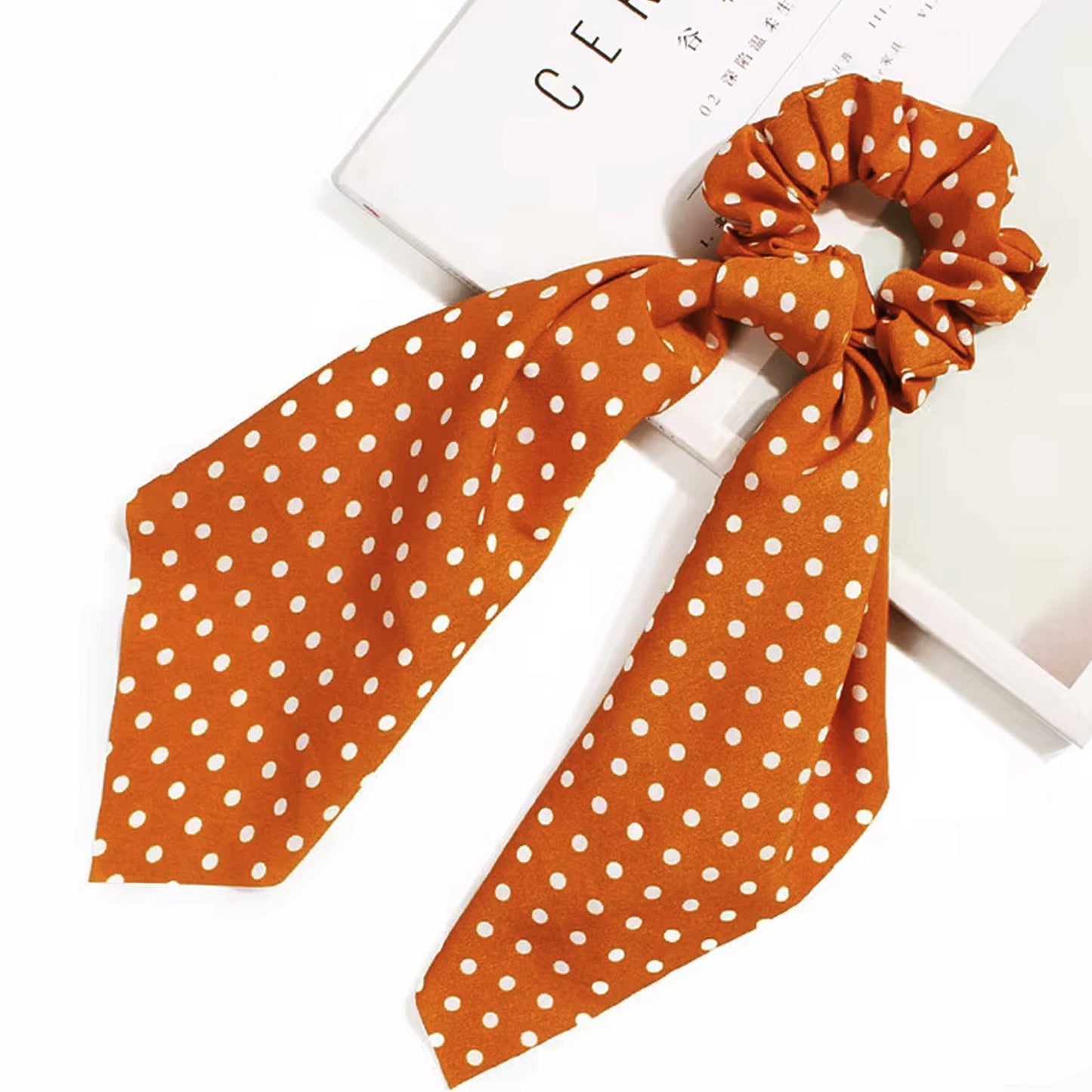 Chouchou Foulard à Pois - Collection Evelyn