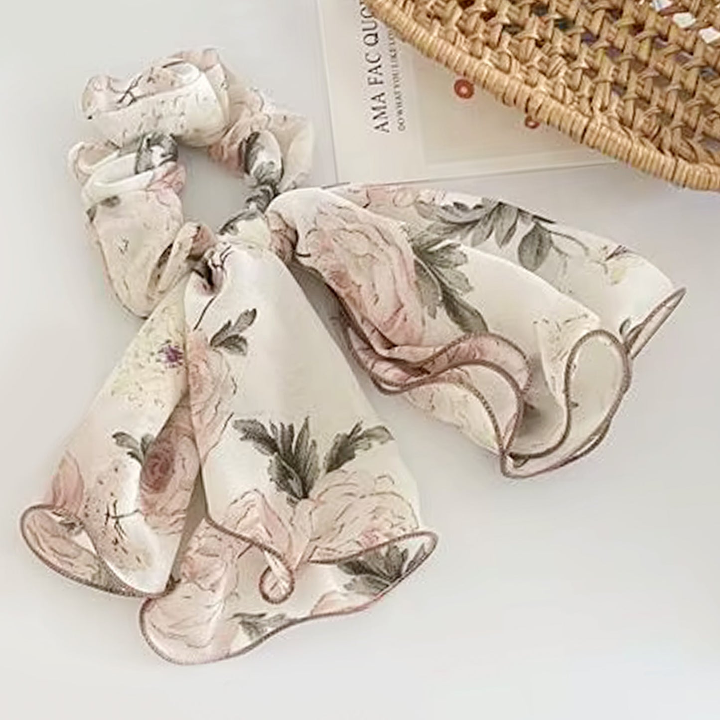 Chouchou Foulard Maxi Floral