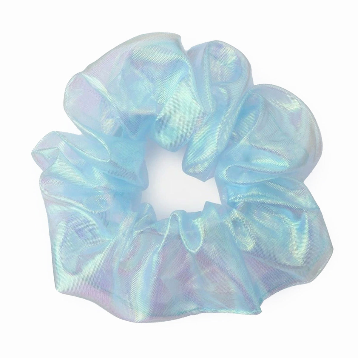 Chouchou Brillant Style Coréen Yumei Bleu