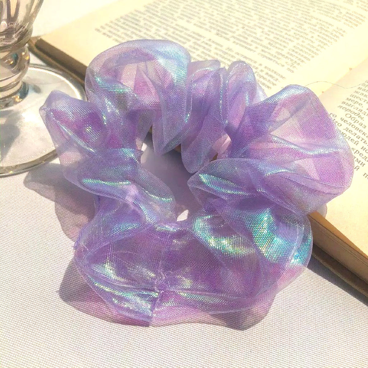 Chouchou Brillant Style Coréen Yumei Violet