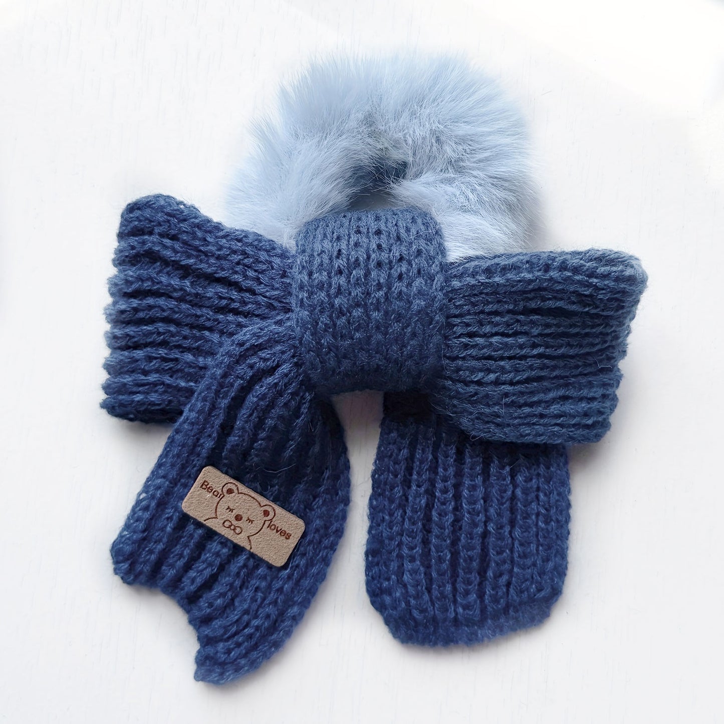 Chouchou en Tricot & Fourrure - Collection Kimiko