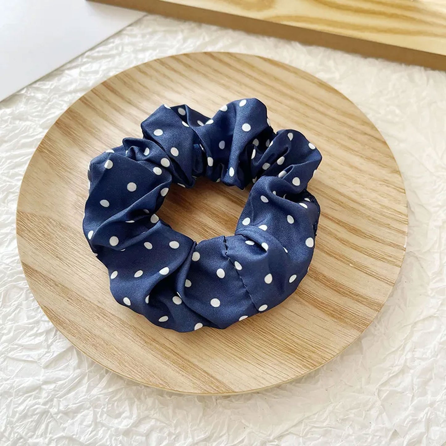 Chouchou à Pois Vintage - Collection Breezy Bloom