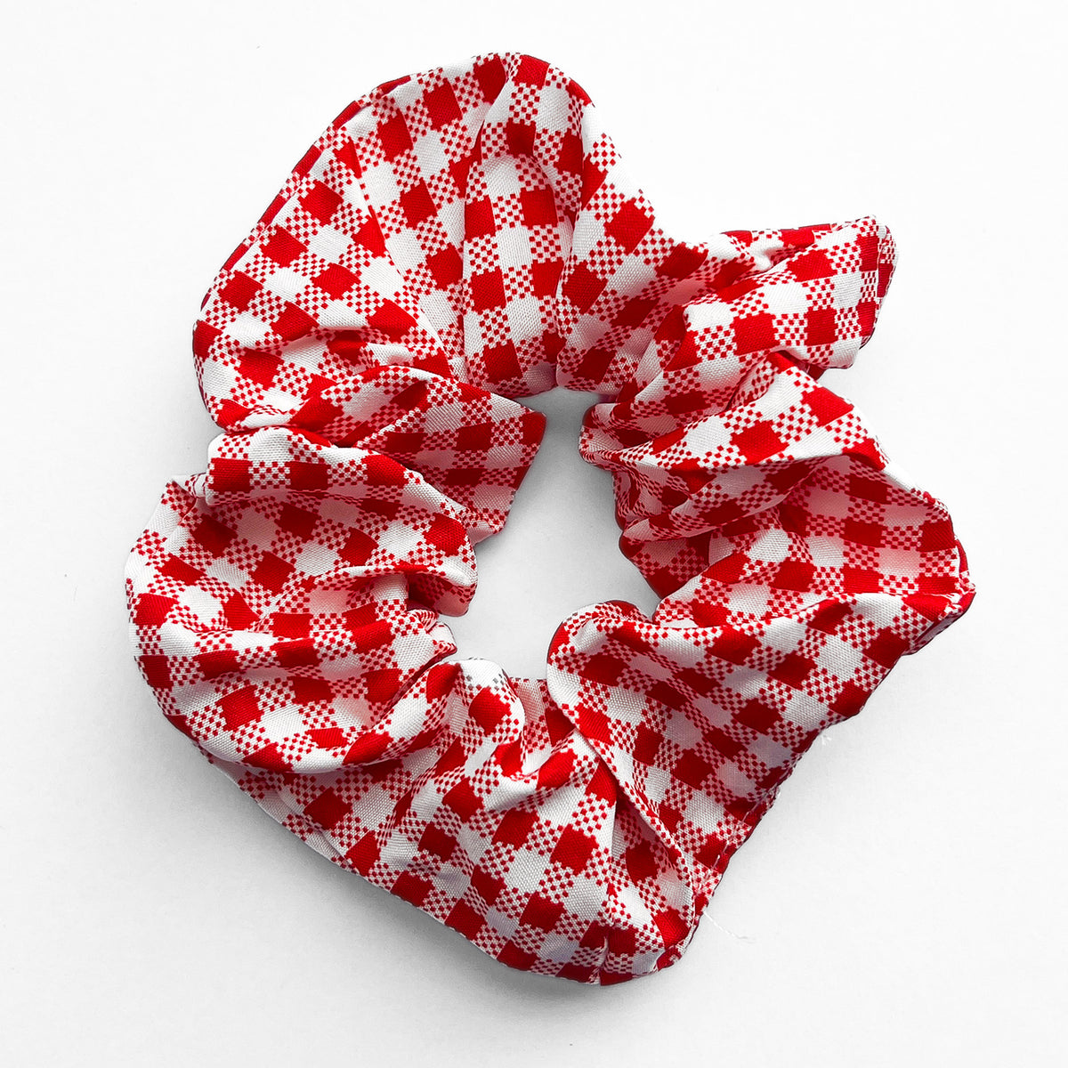 Chouchou en Coton Vichy Soft Polly Rouge