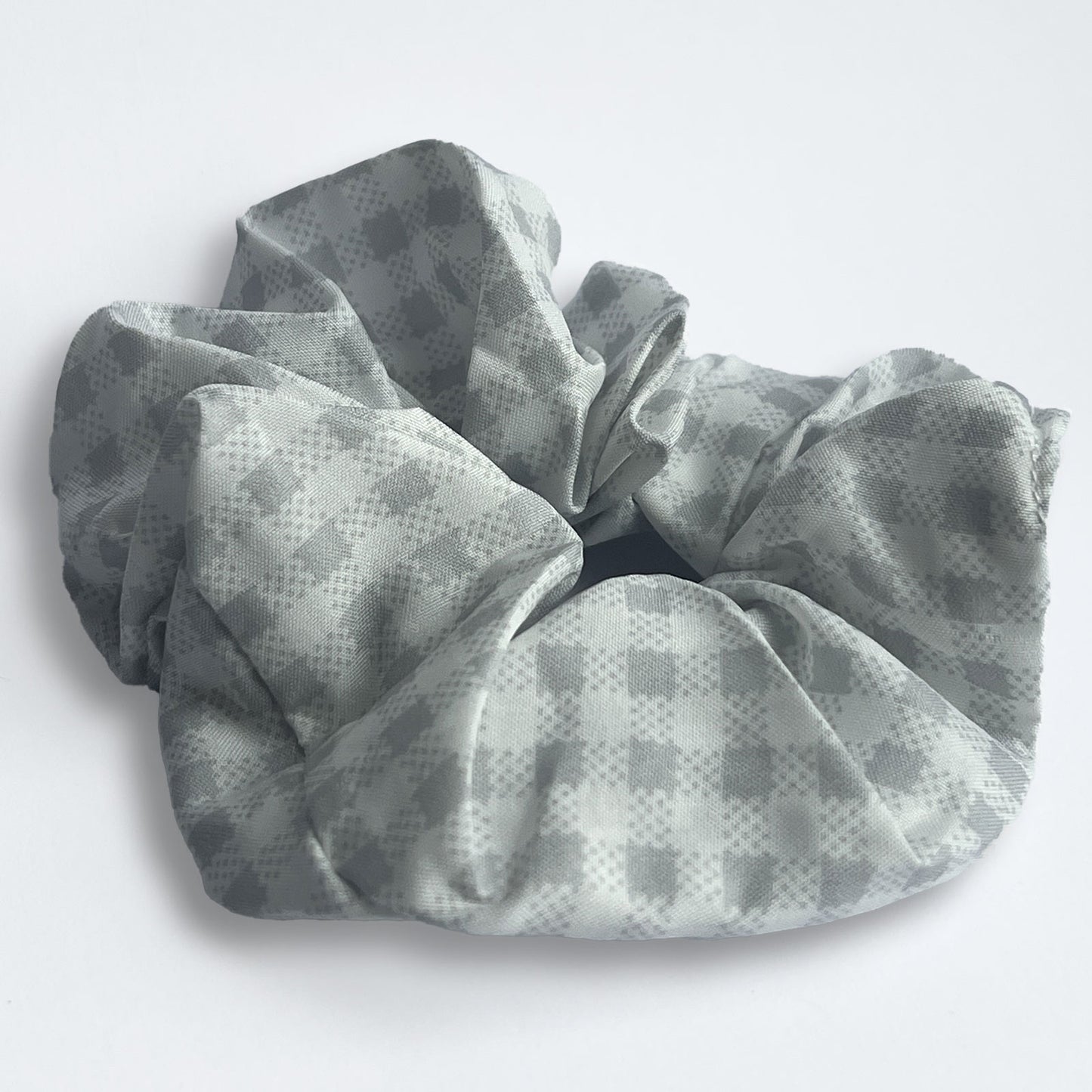 Chouchou à Carreaux Vichy Gris