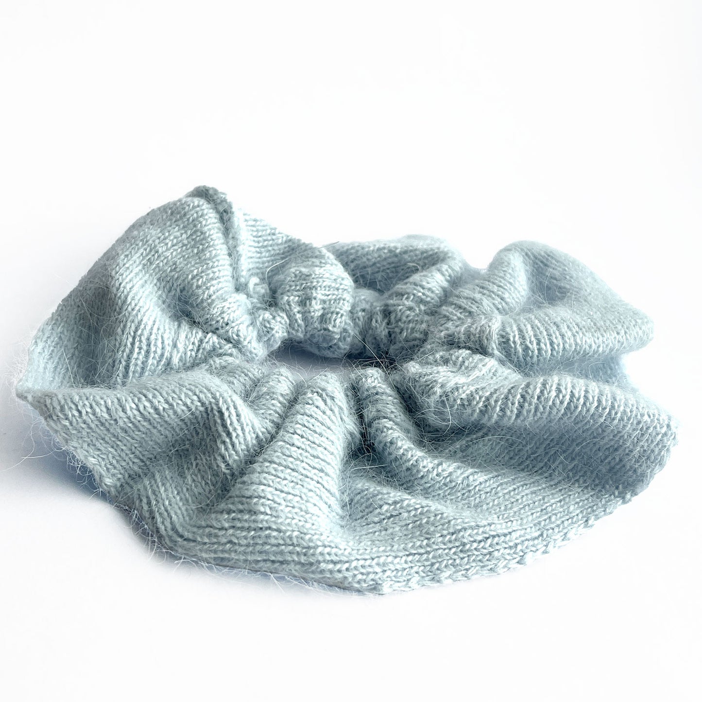 Chouchou Classique en Maille Julianna Bleu