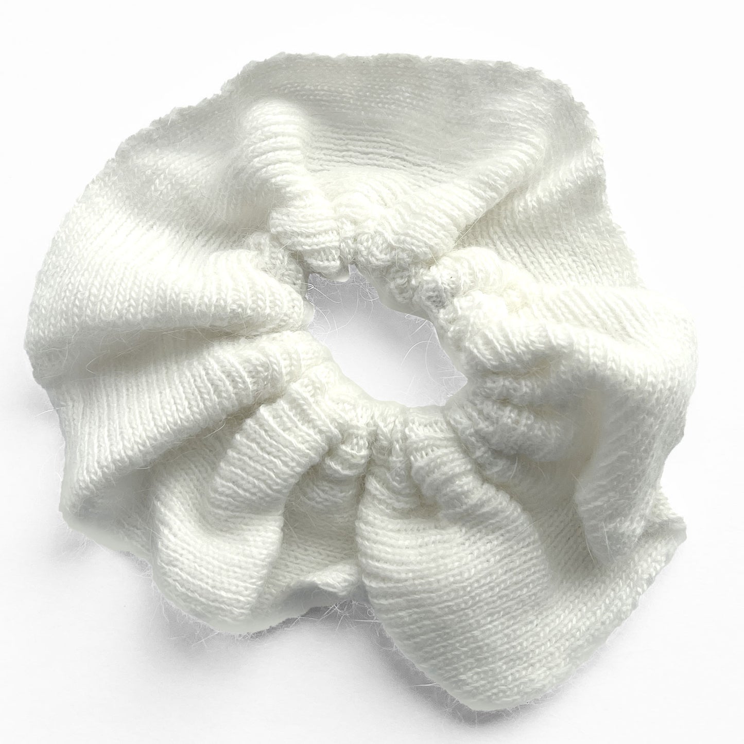 Chouchou Classique en Maille Juliana Blanc