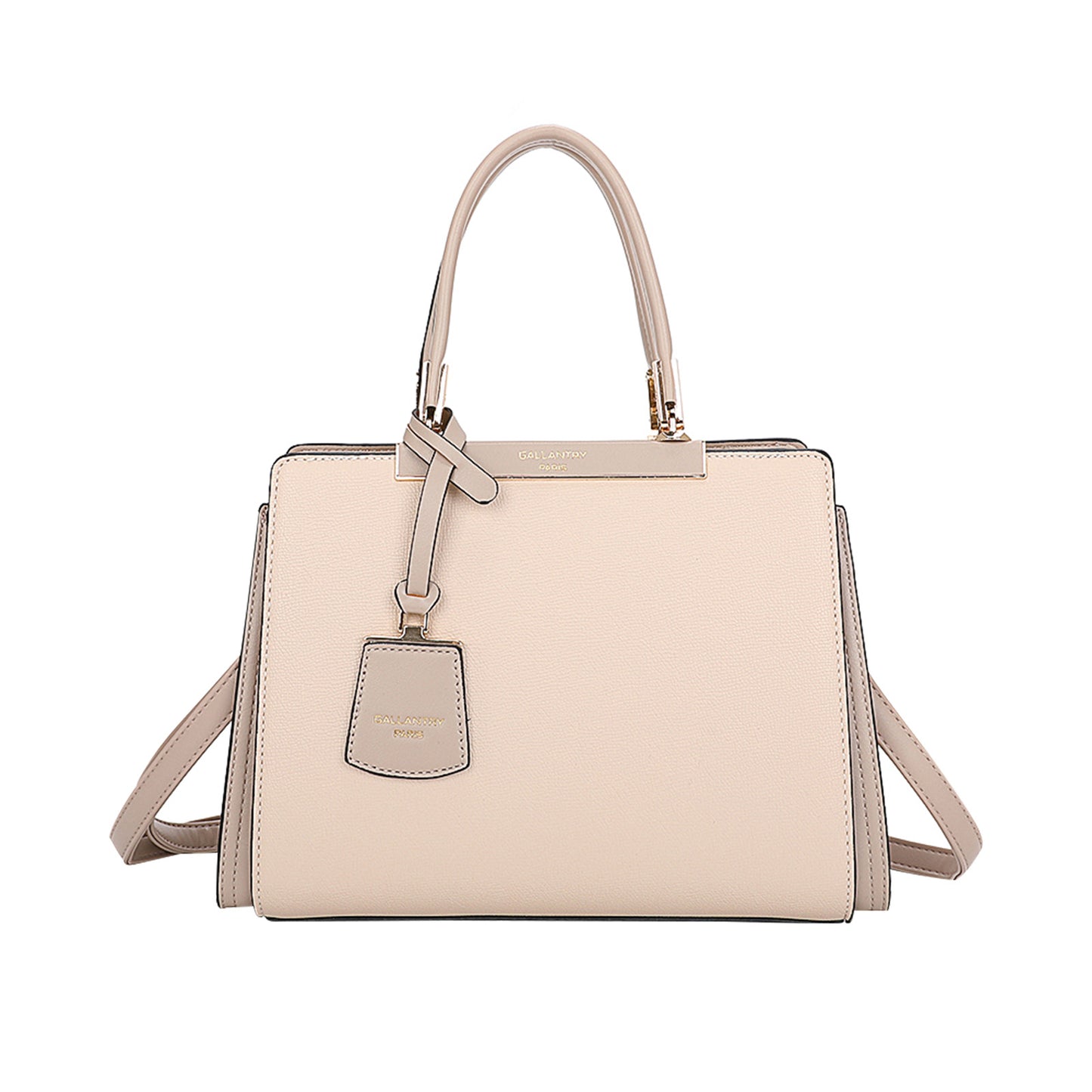 Sac à Main Rectangulaire à Bandoulière Whitney Beige