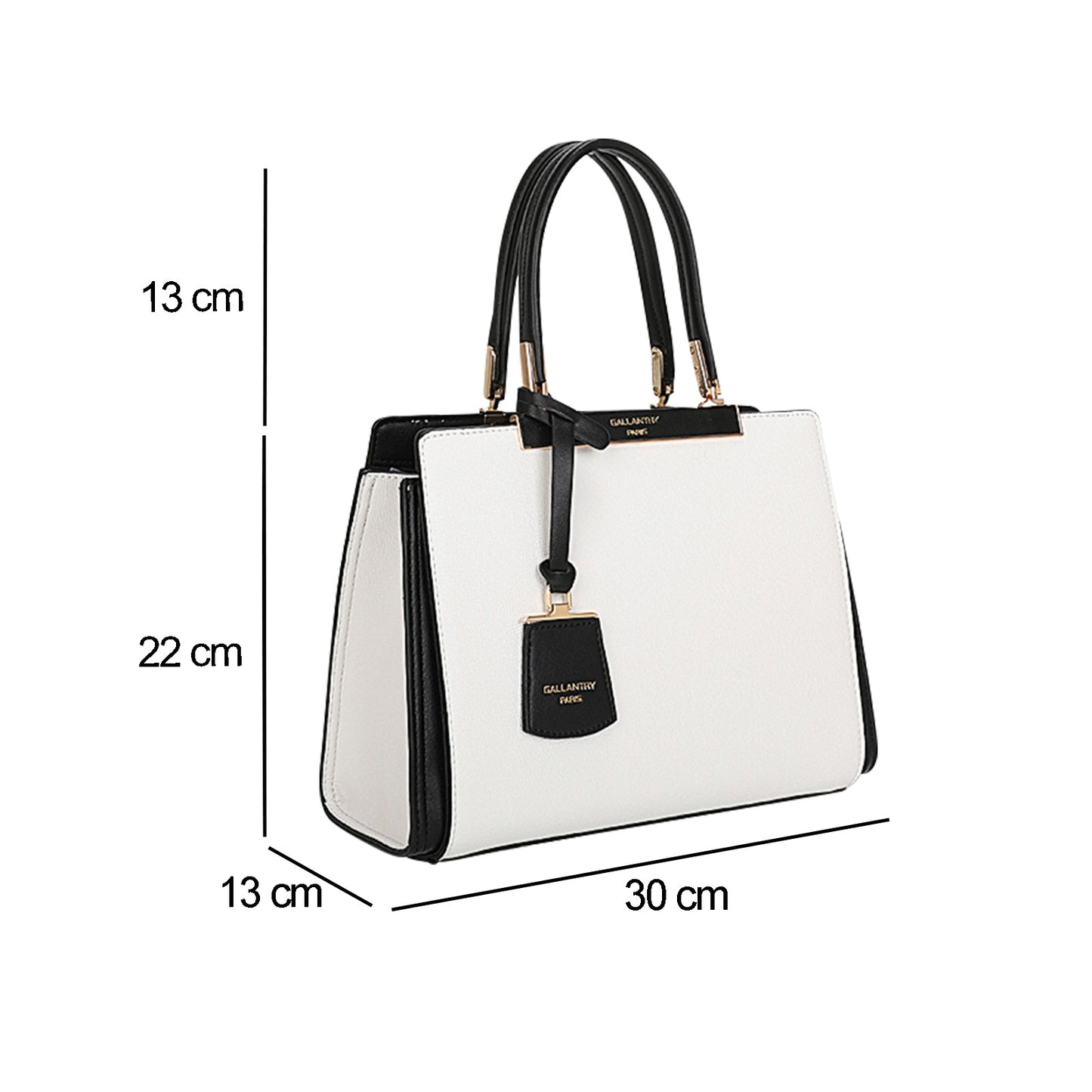 Sac à Main Rectangulaire à Bandoulière Whitney Blanc