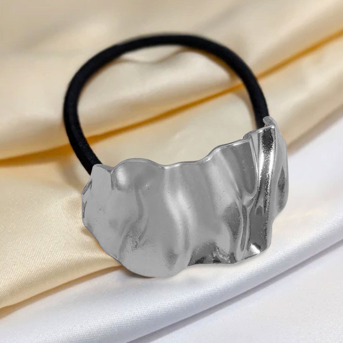 Élastique Casual Olympia à Friselis Délicats Argenté