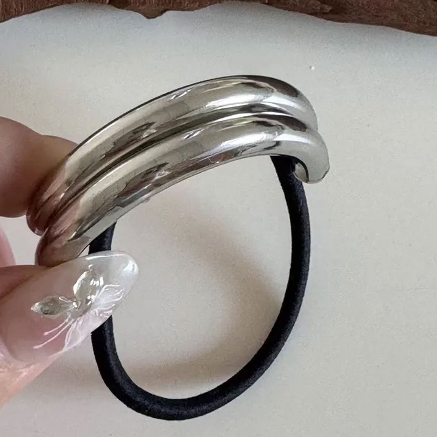 Élastique à Anneaux Jumelles