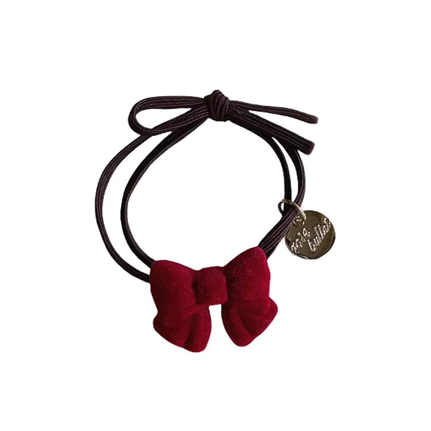 Élastique à Nœud en Velours