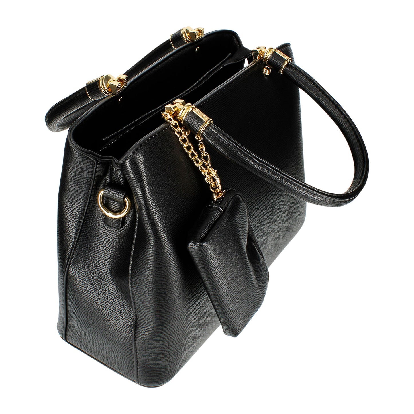 Sac à Main avec Mini-Portefeuille Laurie Noir
