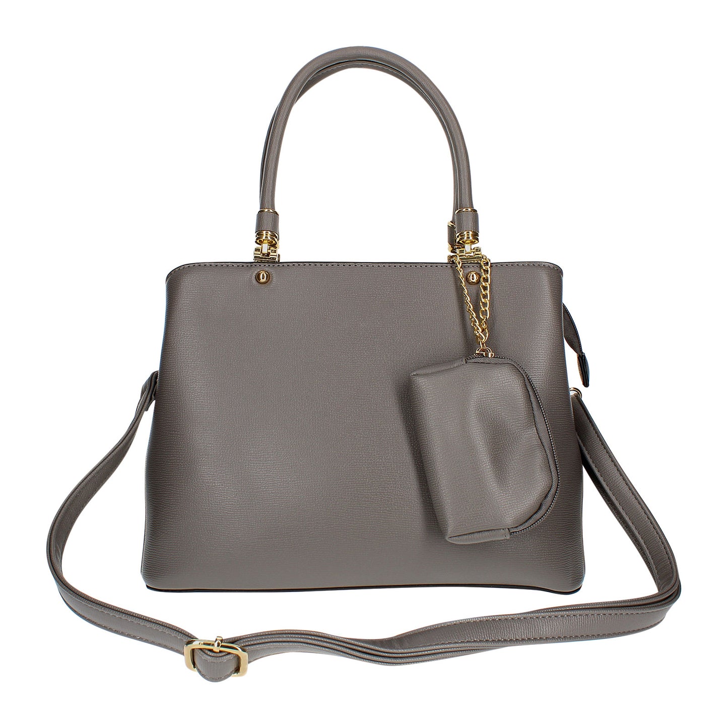 Sac à Main avec Mini-Portefeuille Laurie Gris