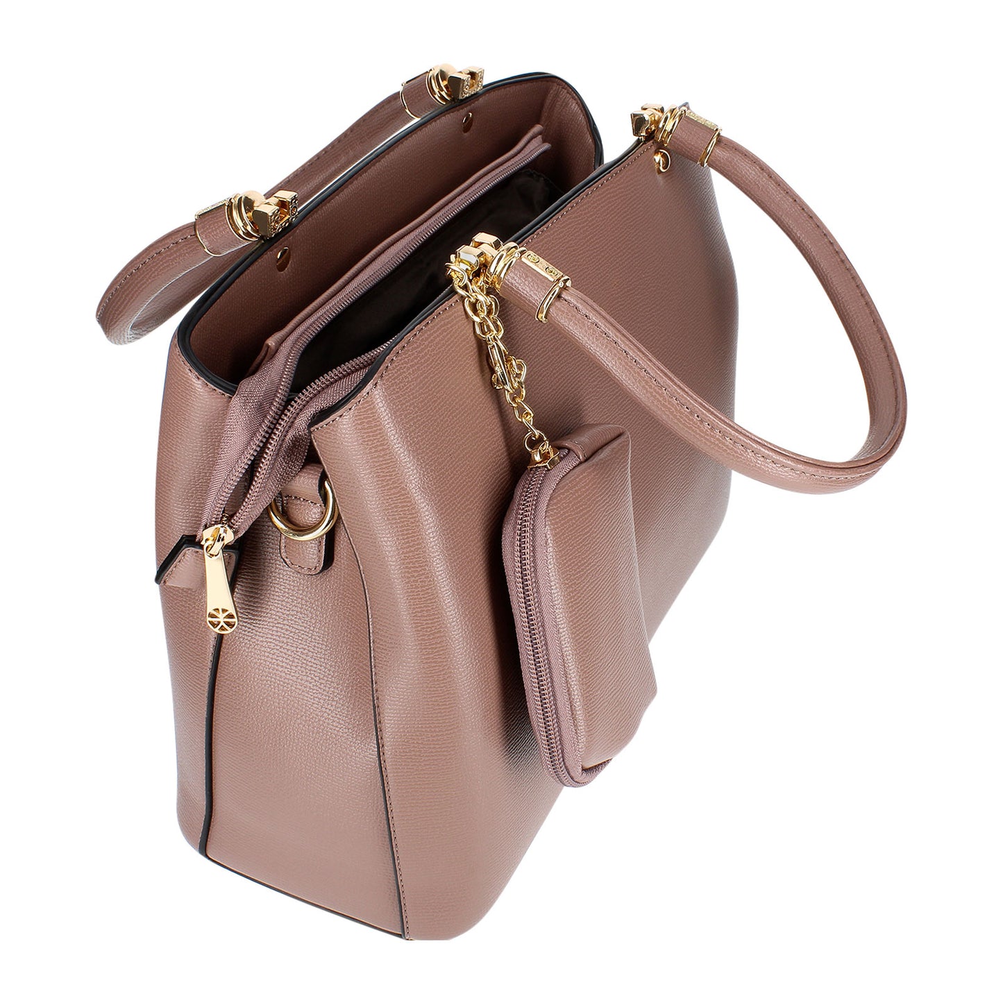 Sac à Main avec Mini-Portefeuille Laurie Rose Antique