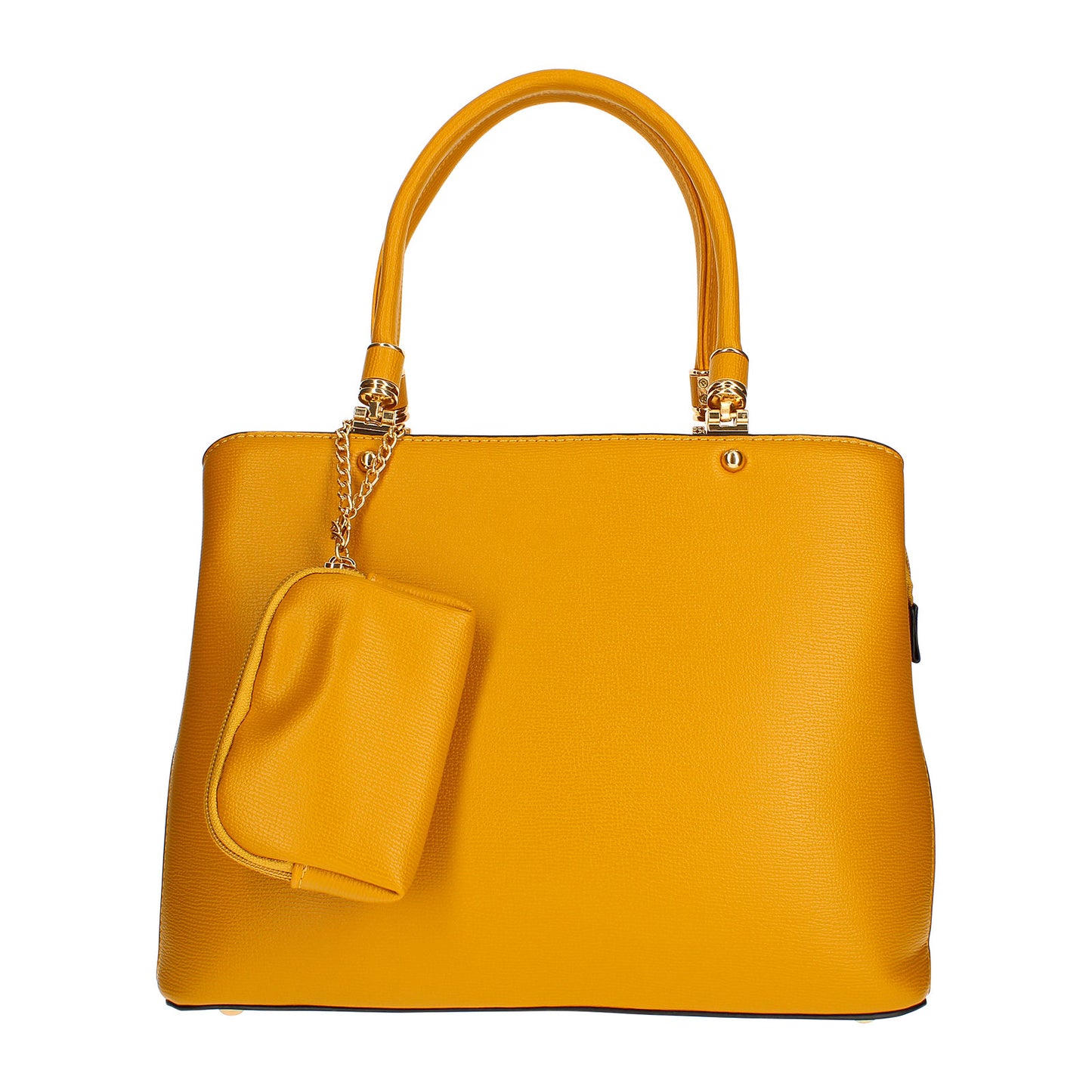 Sac à Main avec Mini-Portefeuille Laurie Jaune