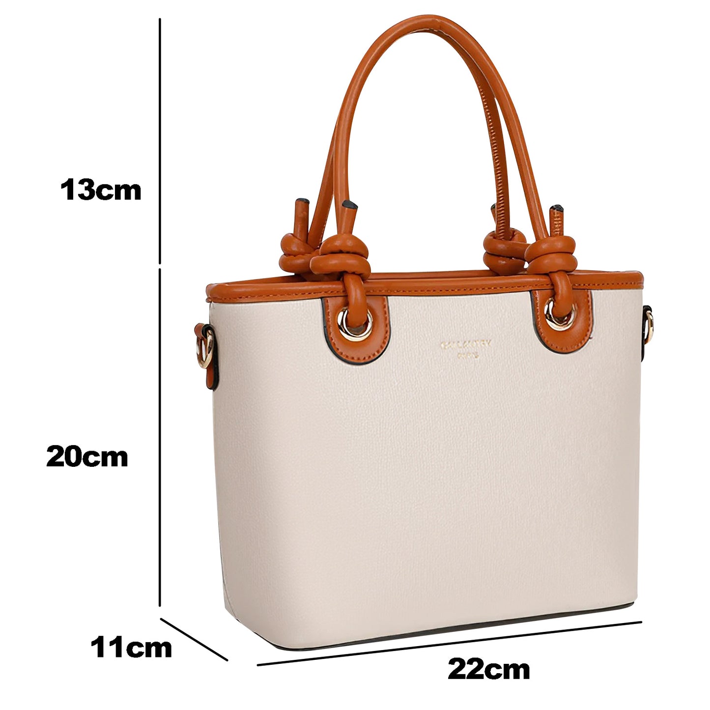Sac Fourre-Tout Élégant à Bandoulière La Flottée Beige
