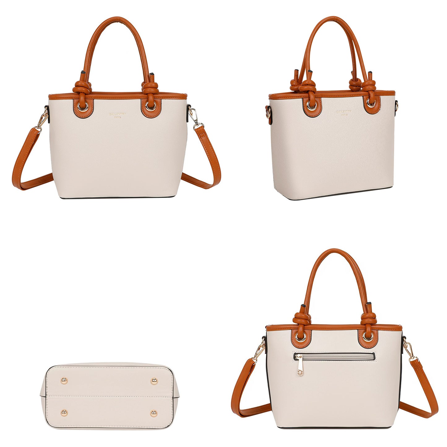Sac Fourre-Tout Élégant à Bandoulière La Flottée Beige